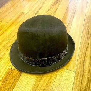 Vintage Kathy Jeanne Wool Felt Fedora Hat